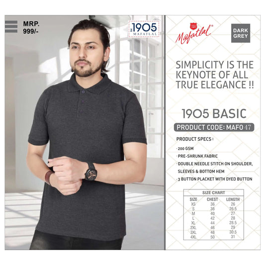 MAFATLAL - POLO-T-SHIRT-PLAIN MARSH Corporate gifts