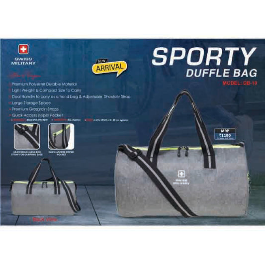 SWISS MILITARY - SPORTY BAG -DB10 MARSH Corporate gifts
