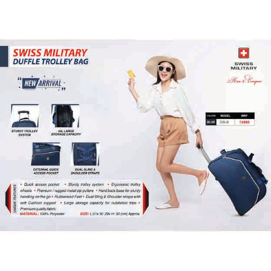 SWISS MILITARY - TRAVEL BAG -DB-9 MARSH Corporate gifts