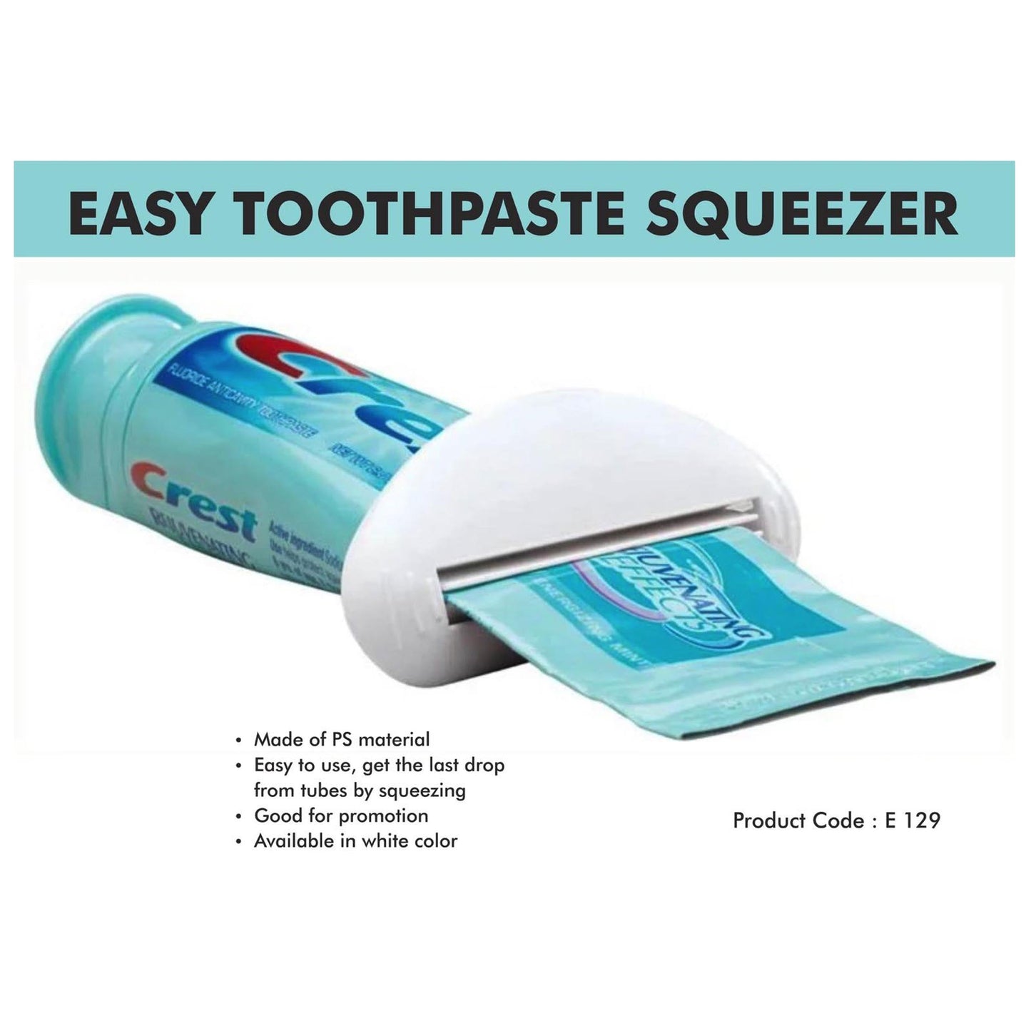 Easy Toothpaste squeezer -  E 129 MARSH Corporate gifts