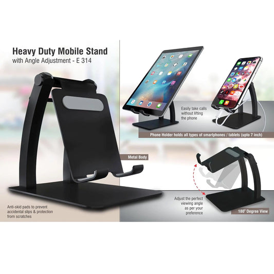 Heavy duty Mobile stand with angle adjustment -  E 314 MARSH Corporate gifts