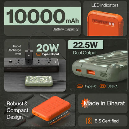 AMBRANE - FORCE 10K POWERBANK MARSH Corporate gifts