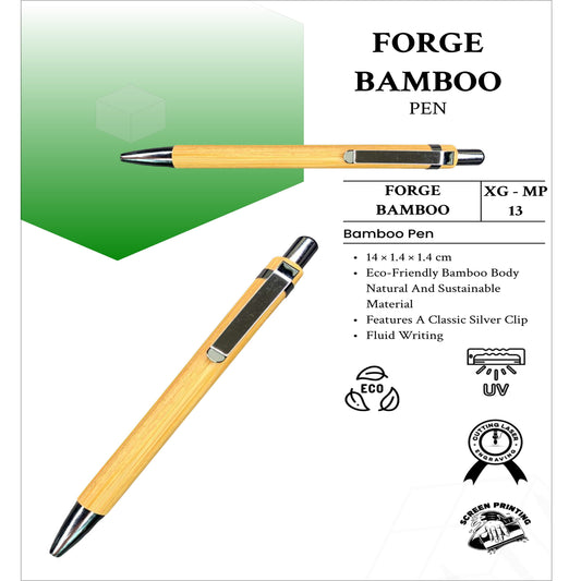 Forge Bamboo  Pen XG - MP13 MARSH Corporate gifts