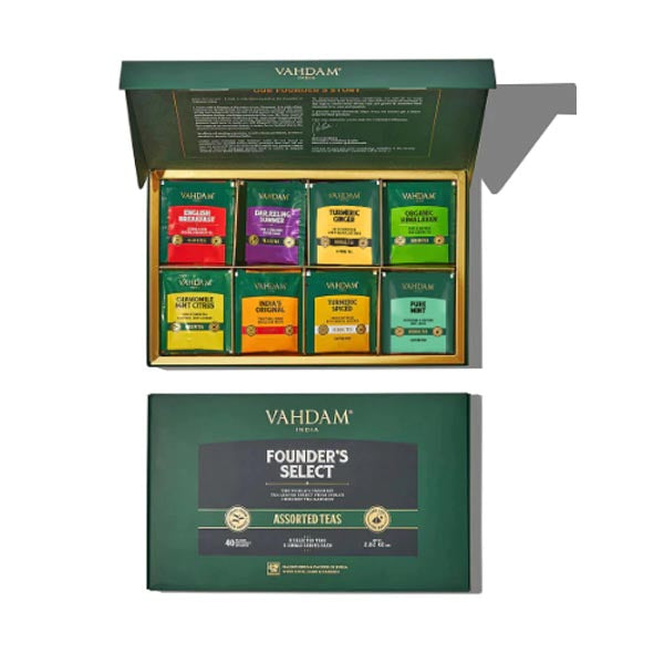VAHDAM - Founder's Select, Assorted Tea Bags MARSH Corporate gifts