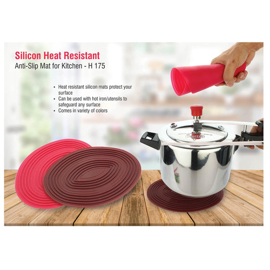 Silicon heat resistant, anti-slip mat for kitchen - H 175 MARSH Stationery