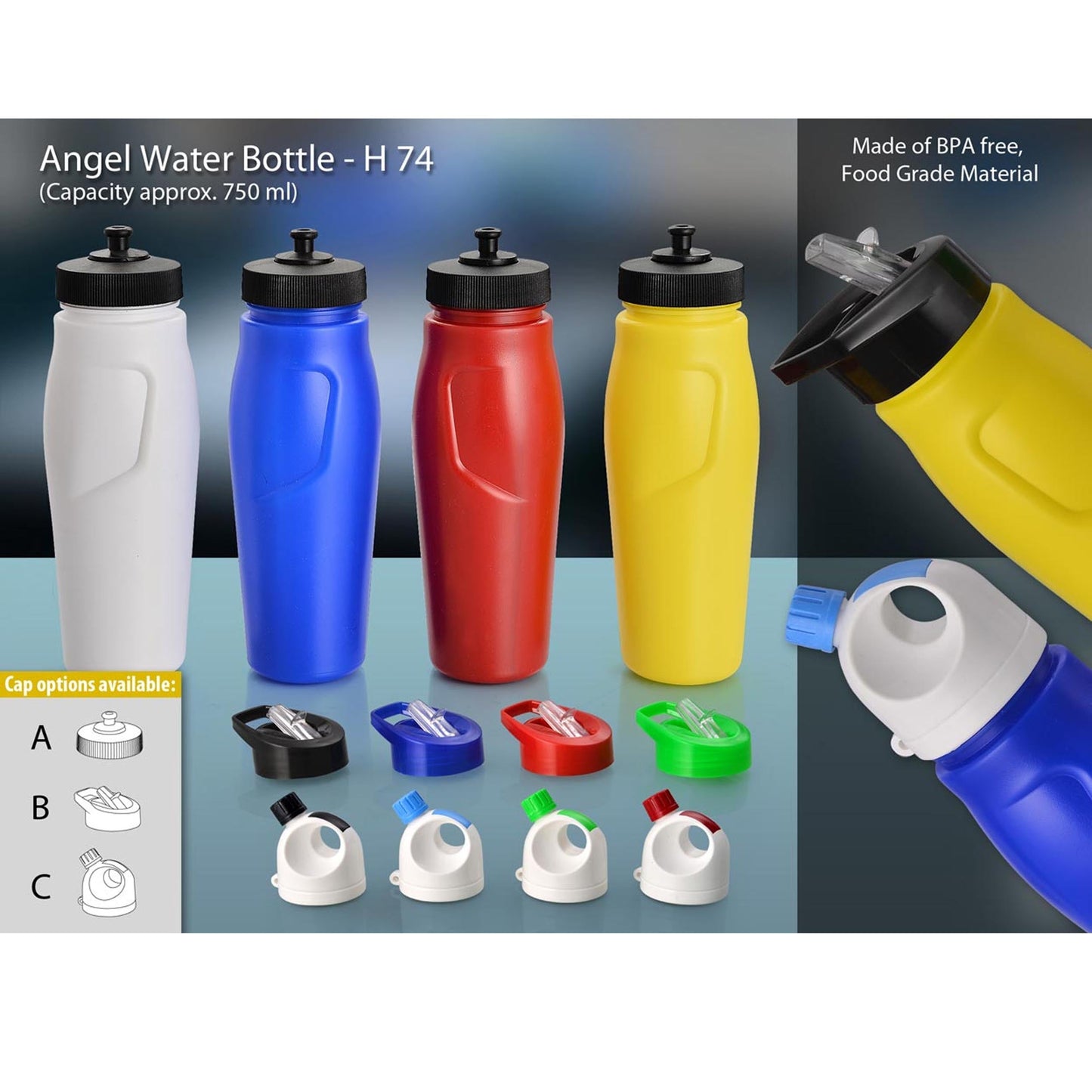 Angel Water bottle (550 ml approx)  - H 74 MARSH Corporate gifts