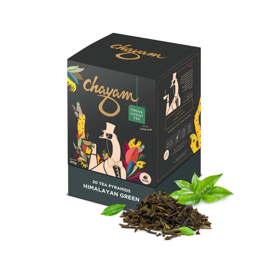 CHAYAM -  HIMALAYAN GREEN - TEA BAG MARSH Corporate gifts
