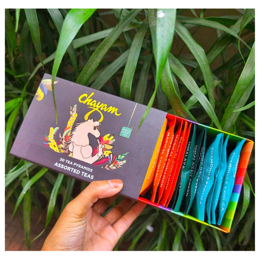 CHAYAM - HOLISTIC GREEN - TEA BOX MARSH Corporate gifts