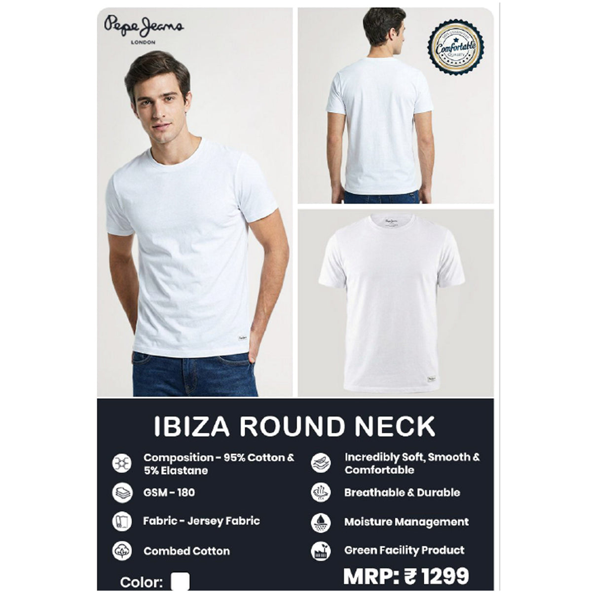 Pepe Jeans Ibiza Round Neck T-shirt