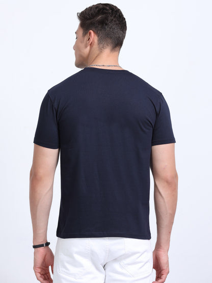 Biowashed Round Neck 100% Cotton Tshirt MARSH