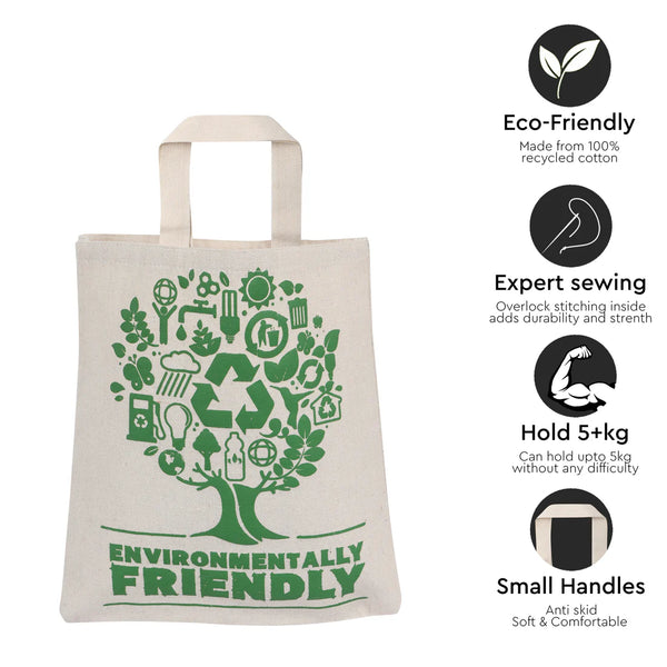 Eco Natural Canvas Cotton Bag - 11