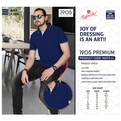 MAFATLAL - POLO-T-SHIRT WITH TIPPING MARSH Corporate gifts