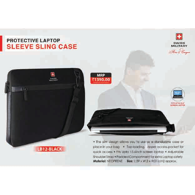 SWISS MILITARY -LAPTOP BAG - LB12 MARSH Corporate gifts