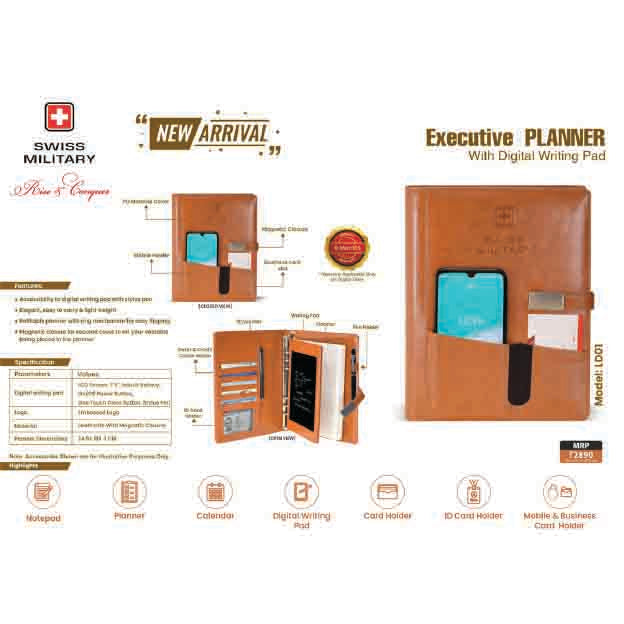 SWISS MILITARY - DIGITAL WRITING PAD - LD01 MARSH Corporate gifts