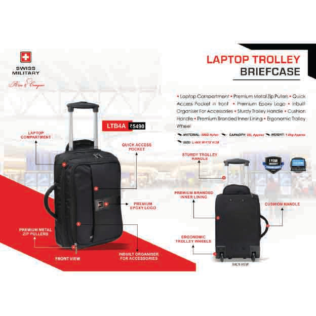 SWISS MILITARY - TRAVEL BAG - LTB4A MARSH Corporate gifts