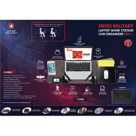 SWISS MILITARY - LAPTOP ORGANIZER - LWS-1 MARSH Corporate gifts