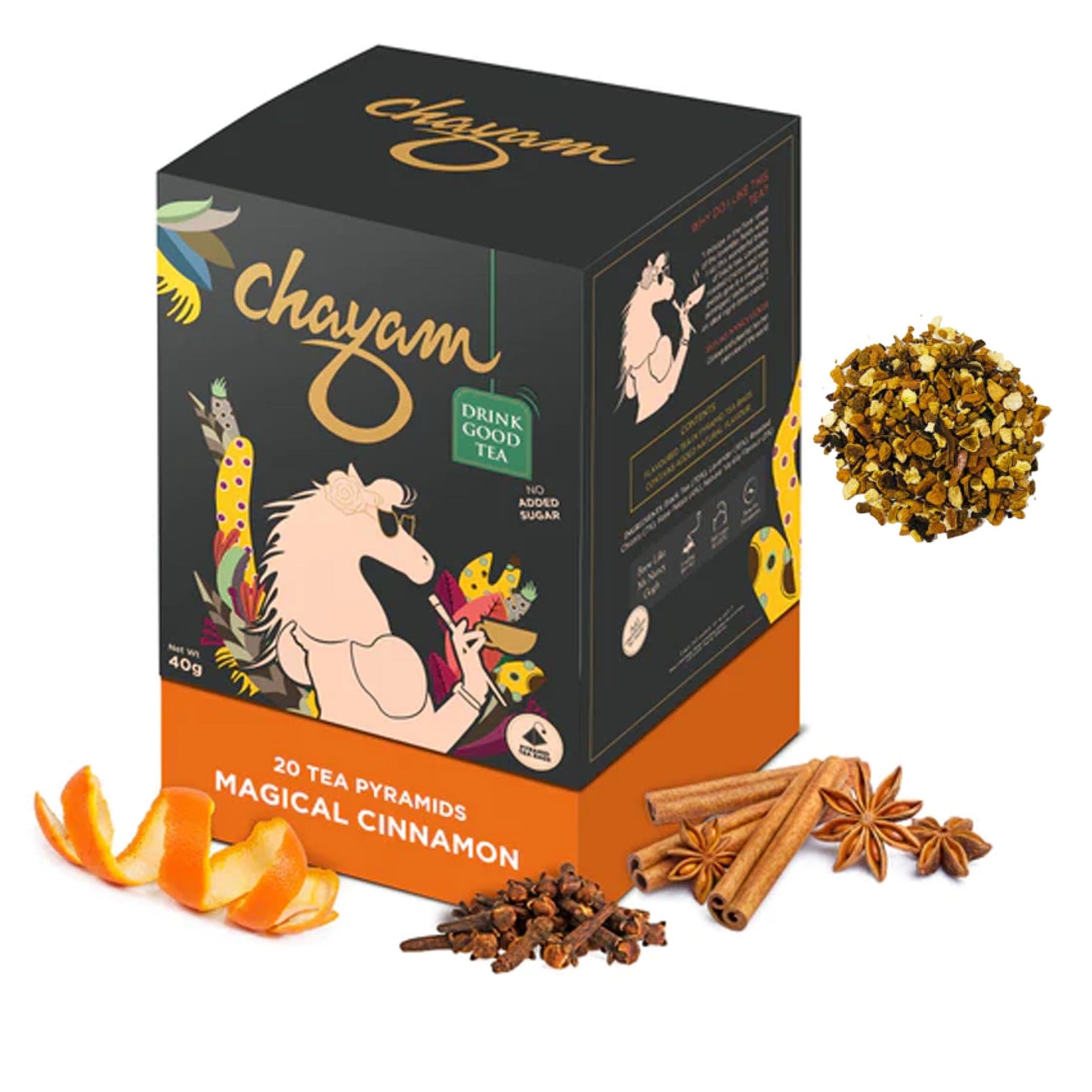 CHAYAM - MAGICAL CINNAMON  - TEA BAG MARSH Corporate gifts
