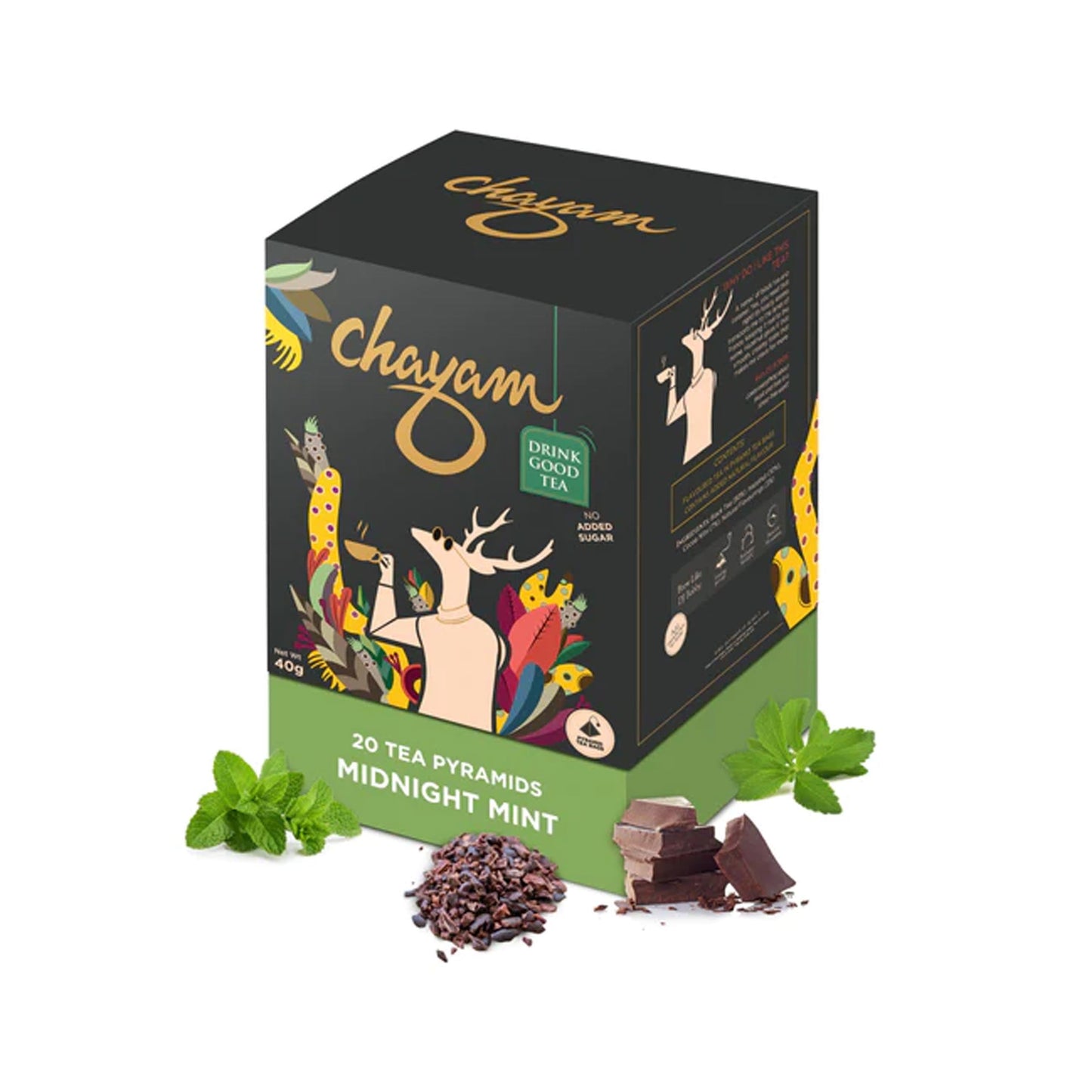 CHAYAM - MIDNIGHT MINT  - TEA BAG MARSH Corporate gifts