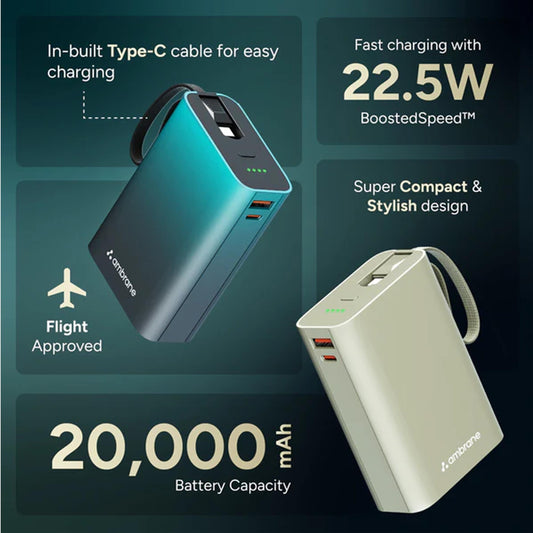 AMBRANE - MINICHARGE 20 POWERBANK MARSH Corporate gifts