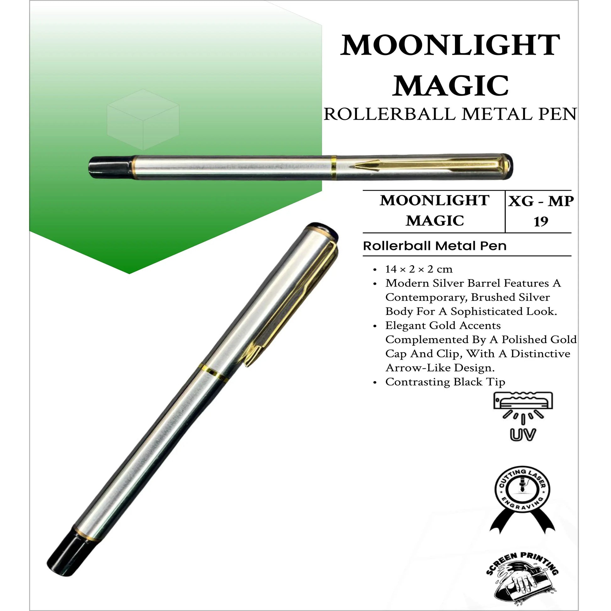 Moon Light Magic Roller Ball  Metal Pen XG- MP19 MARSH Corporate gifts