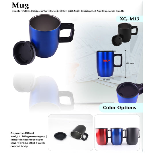 Stainless Steel Inside Mug XG - M13 MARSH Corporate gifts