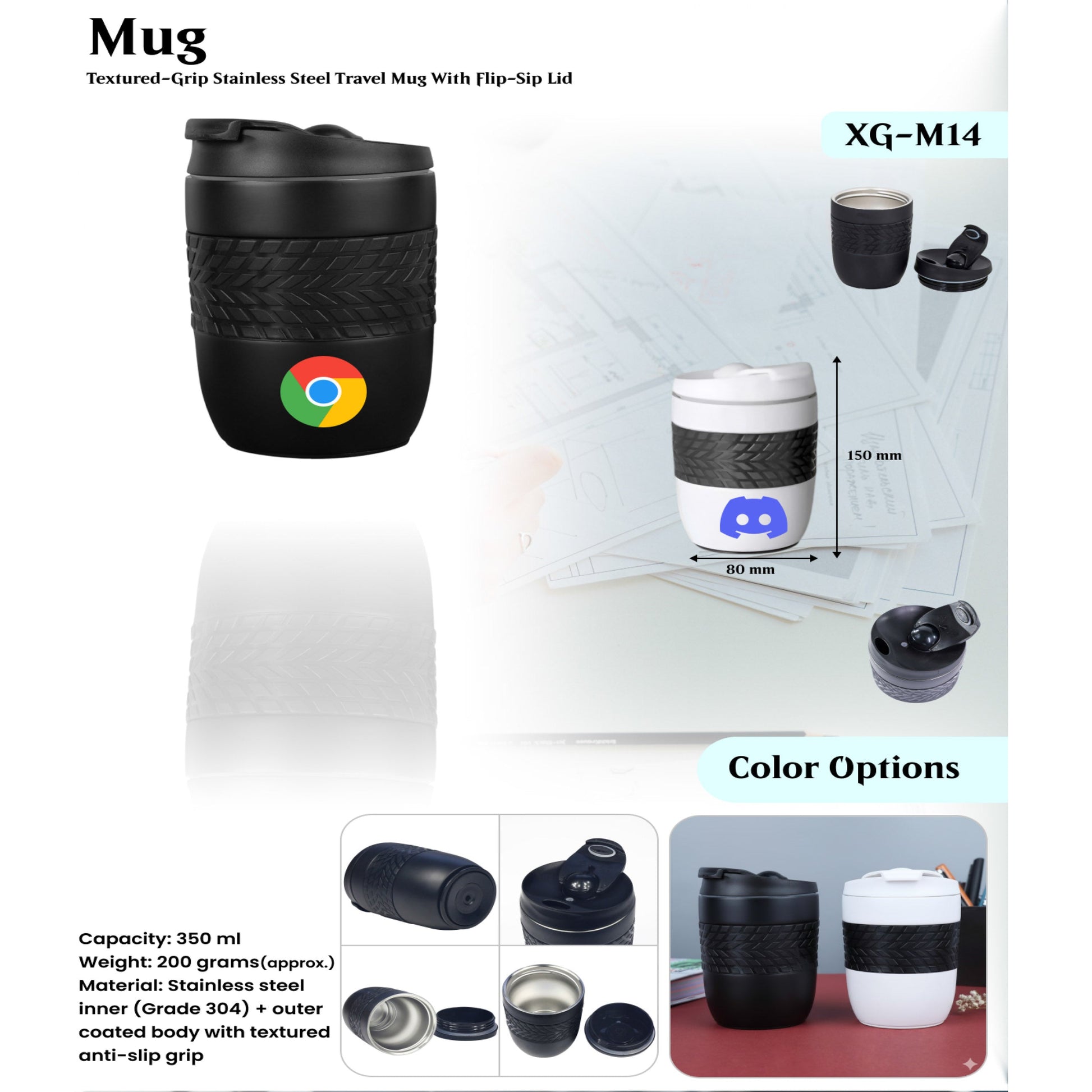 Stainless Steel Inner Mug XG - M14 MARSH Corporate gifts