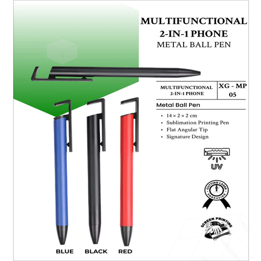 Multifunctional 2-IN-1 Phone metal ball pen XG-MP05 MARSH Corporate gifts