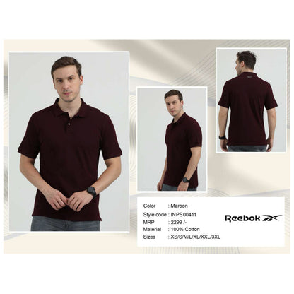 Reebok Cotton Polo T-shirt