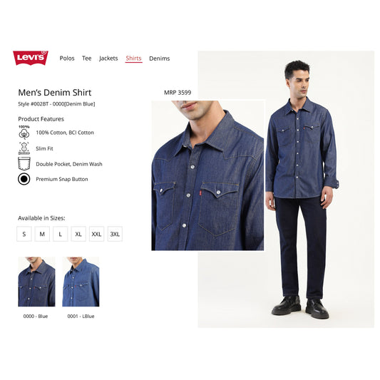 Levi's Denim Shirt
