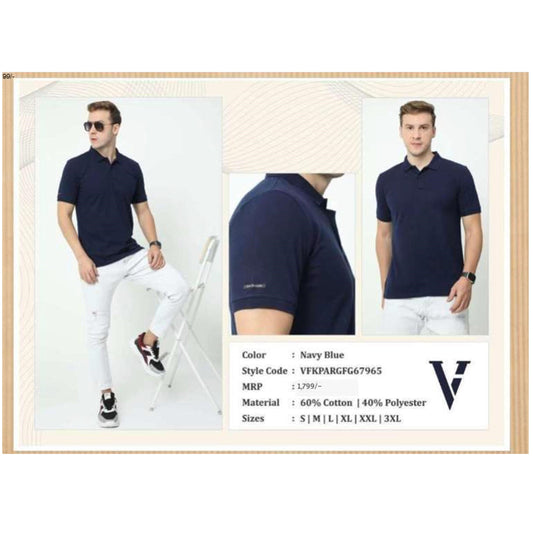 Van Heusen Poly-Cotton Polo T-shirt