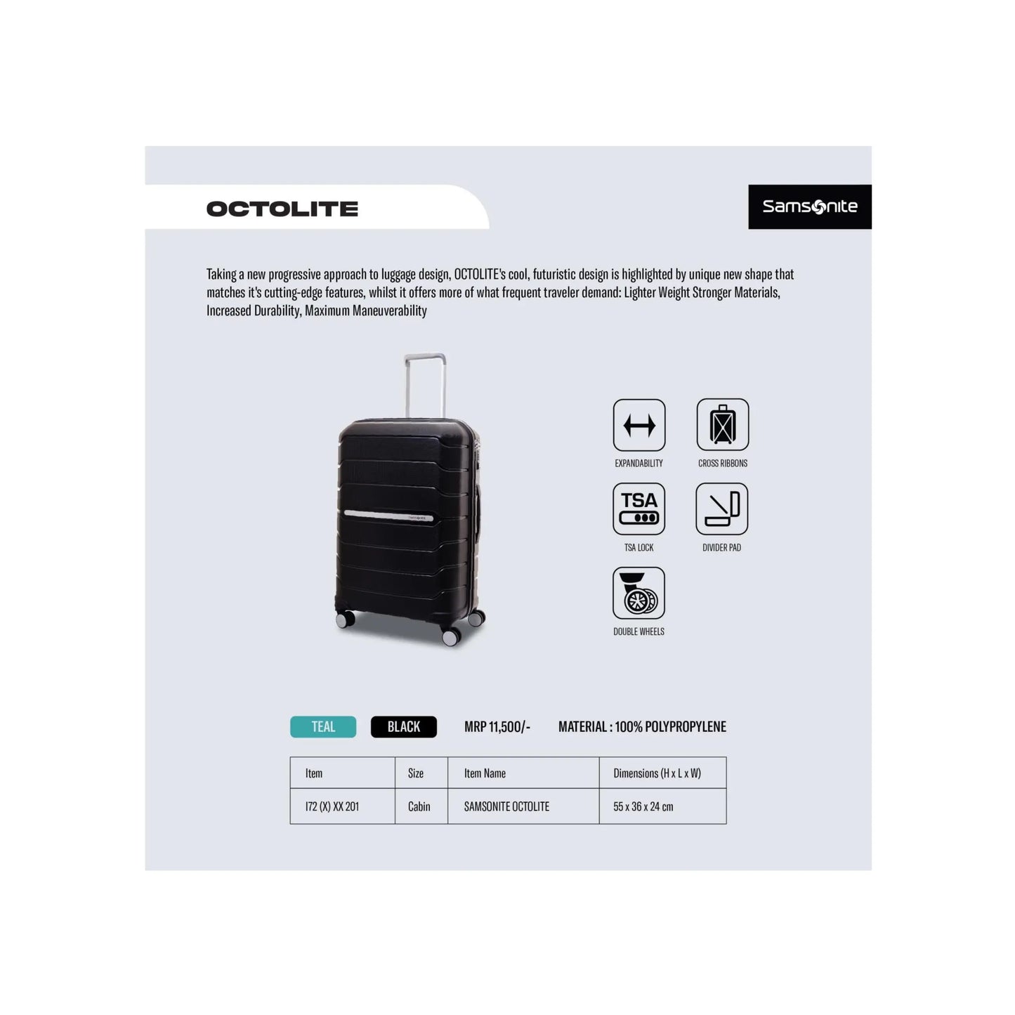 SAMSONITE - OCTOLITE MARSH Corporate gifts