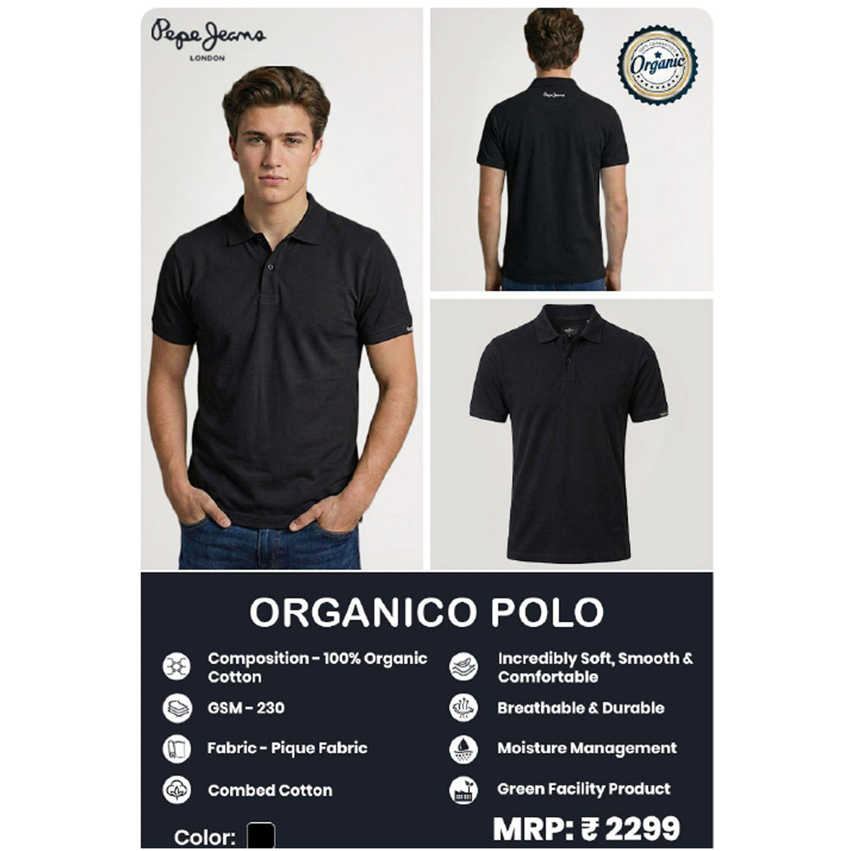 Pepe Jeans Organico Polo T-shirt