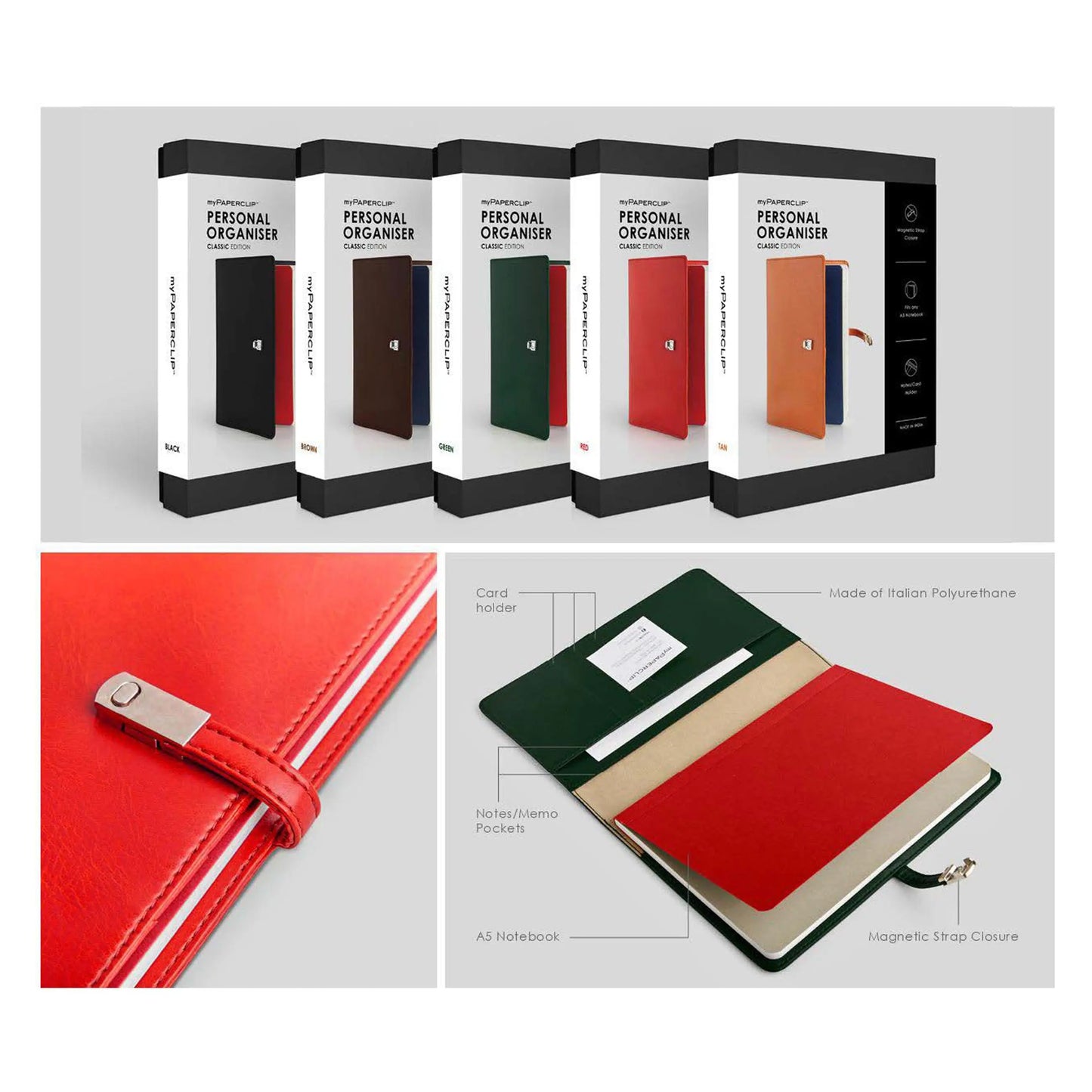 myPAPERCLIP - PERSONAL ORGANISER MARSH Corporate gifts