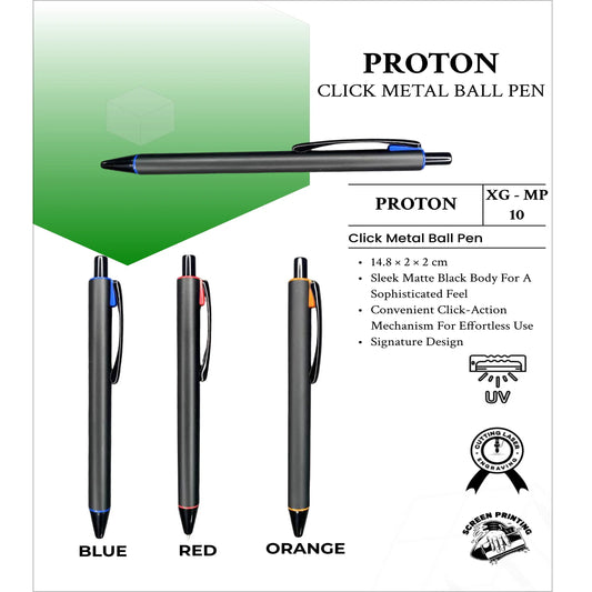 Proton Click Metal Ball Pen XG -MP10 MARSH Corporate gifts