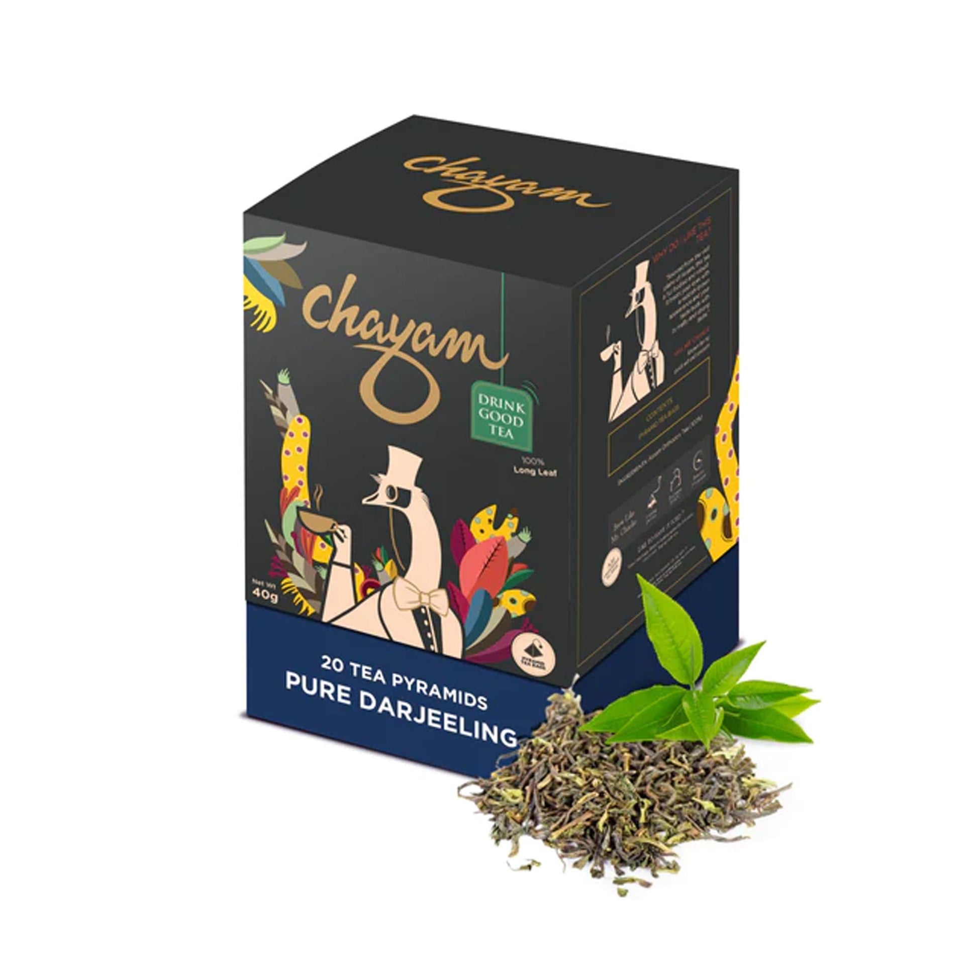 CHAYAM - PURE DARJEELING - TEA BAG MARSH Corporate gifts