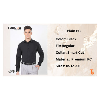Toburo Plain PC Formal Shirt