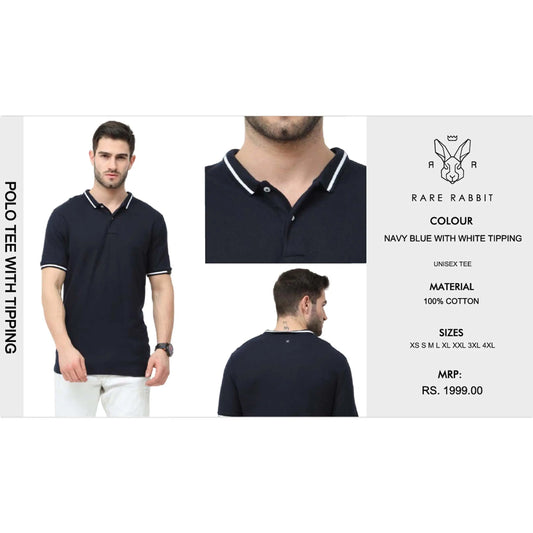 Rare Rabbit Polo T Shirt With Tipping MARSH Corporate gifts