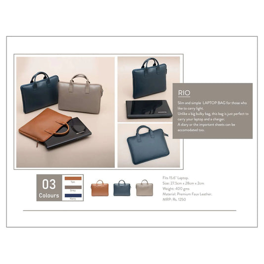 OBLIQUE -RIO PRO - LAPTOP BAG MARSH Corporate gifts