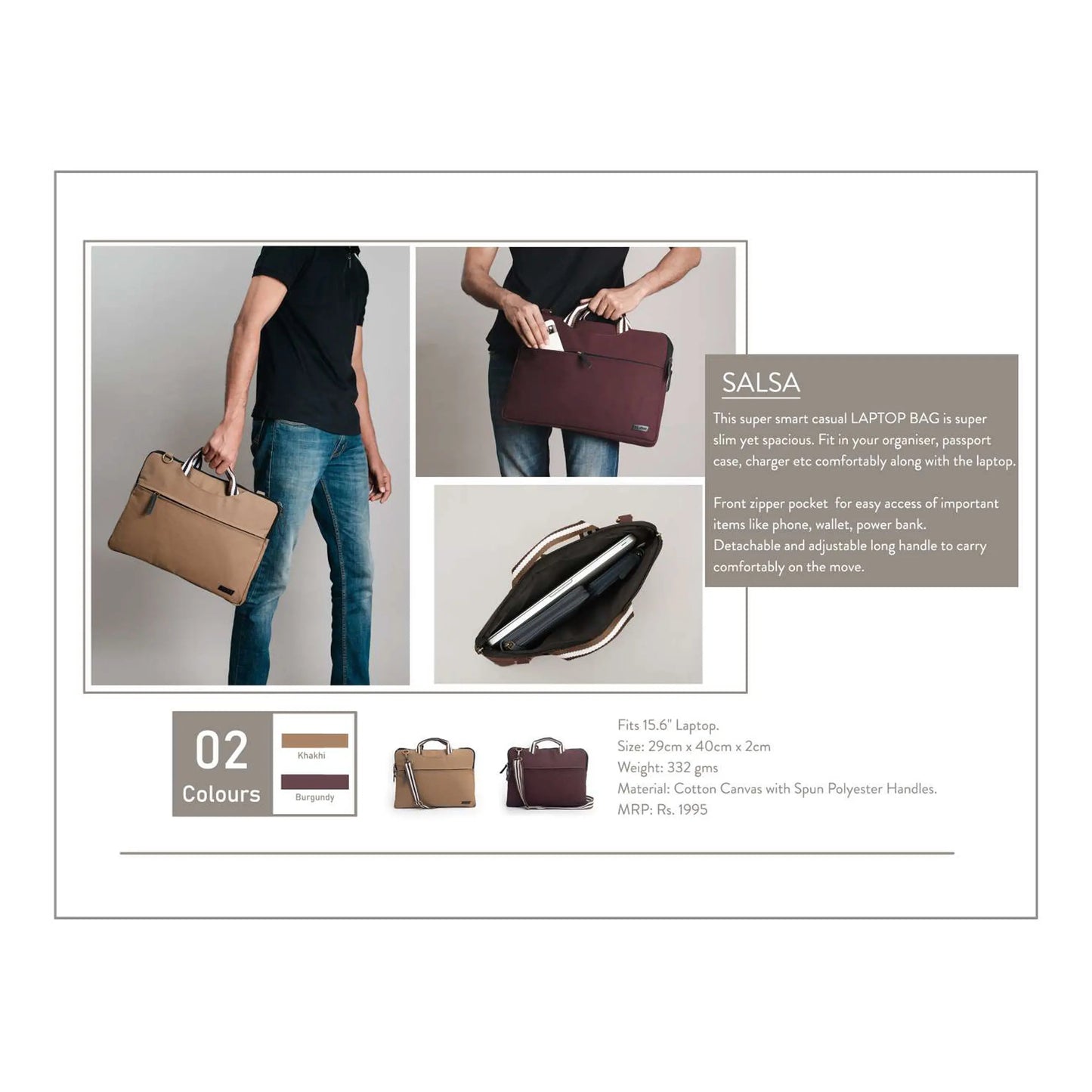 OBLIQUE - SALSA - LAPTOP SLEEVE MARSH Corporate gifts