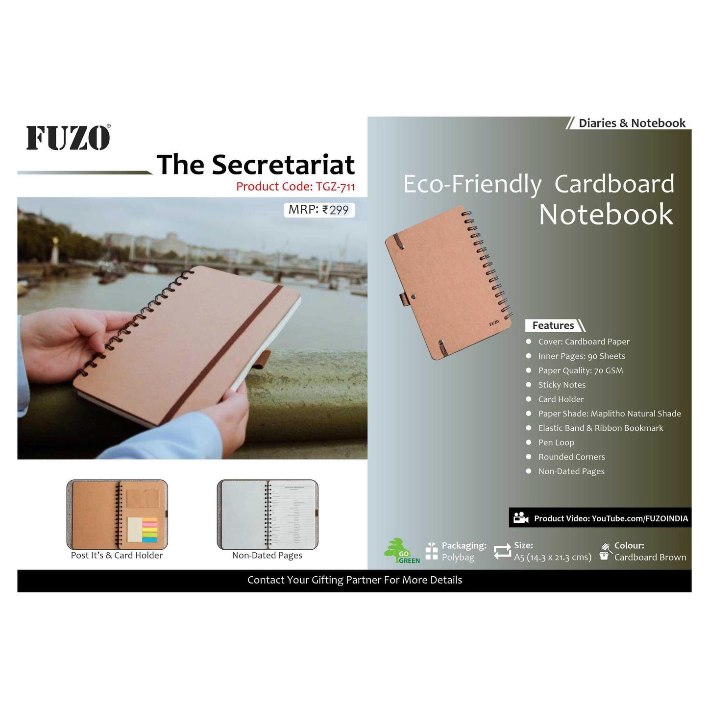 FUZO -  THE SECRETARIAT TGZ-711 MARSH Corporate gifts