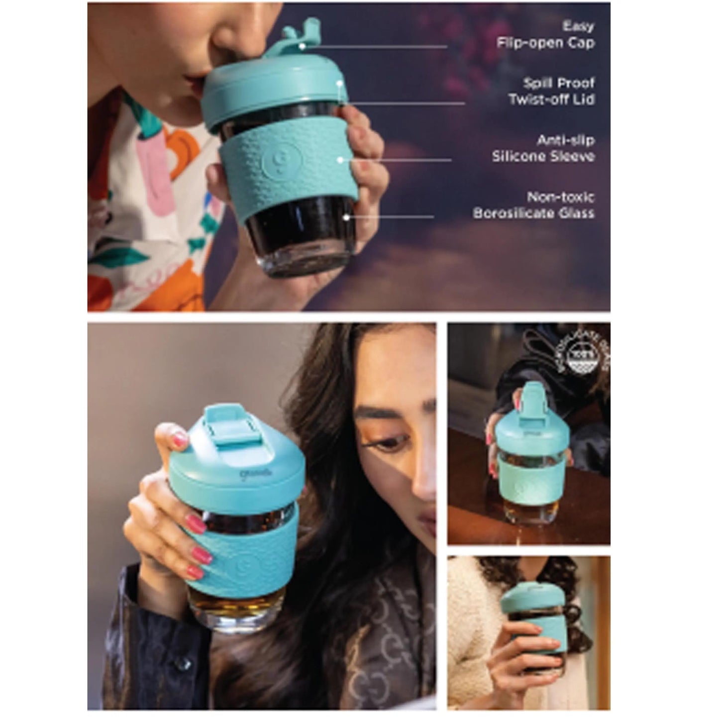 GLASAFE - SIPEASE COFFEE MUG MARSH Corporate gifts