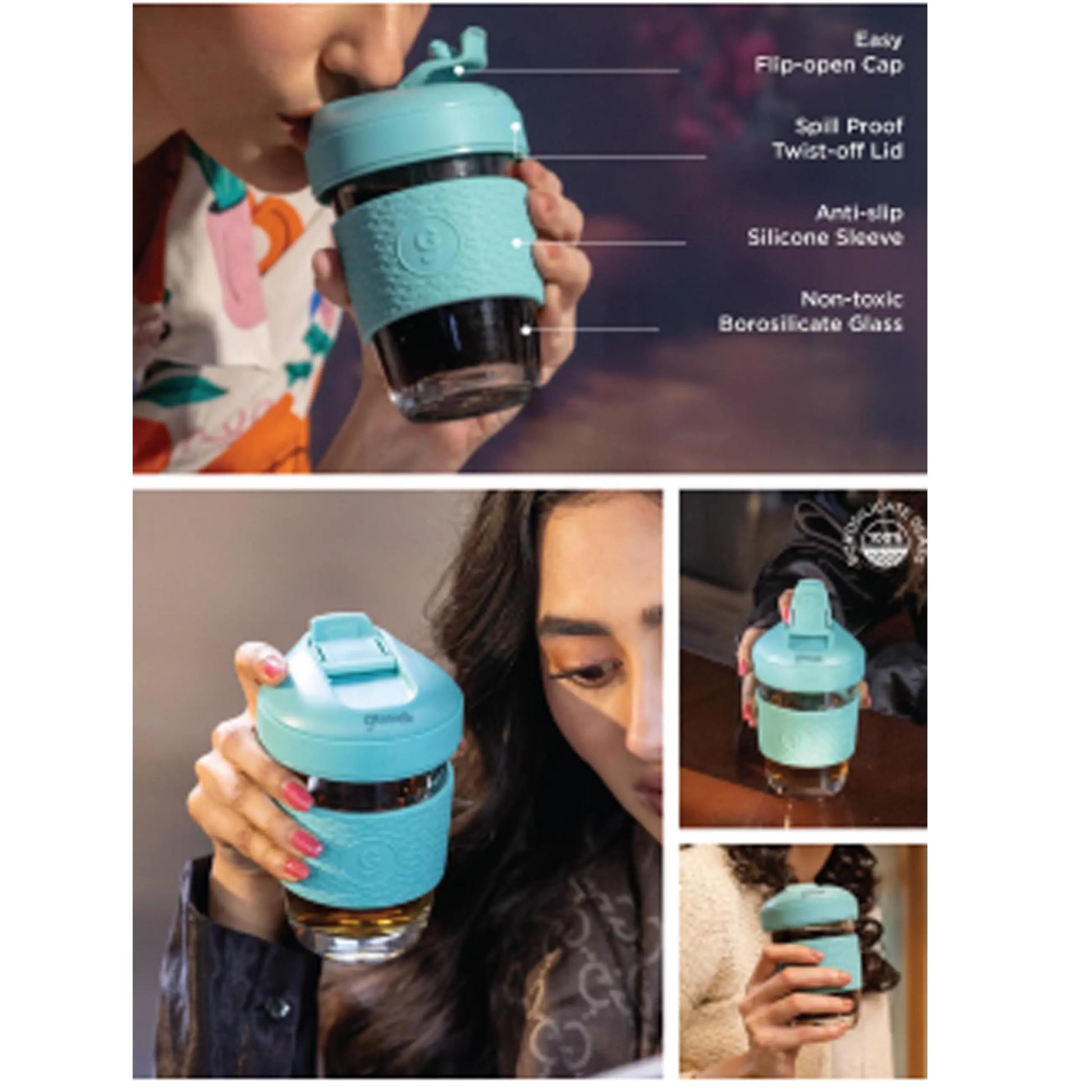 GLASAFE - SIPEASE COFFEE MUG MARSH Corporate gifts