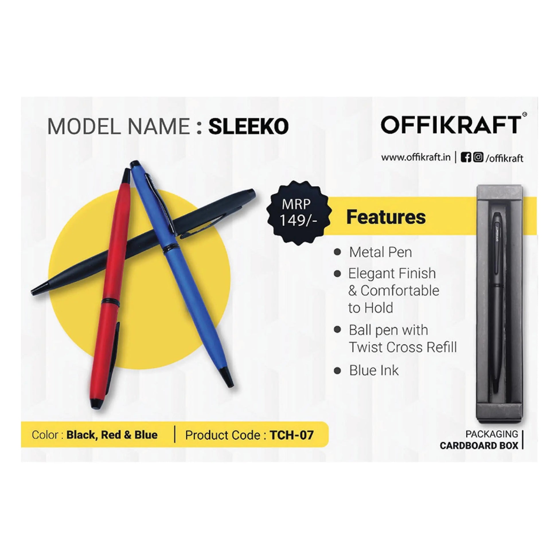 OFFIKRAFT - SLEEKO - TCH 07 MARSH Corporate gifts