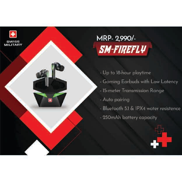SWISS MILITARY - HEADPHONE & TWS - SM-FIREFLY MARSH Corporate gifts