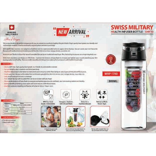 SWISS MILITARY - HEALTH INFUSER BOTTLE - SMF10 MARSH Corporate gifts