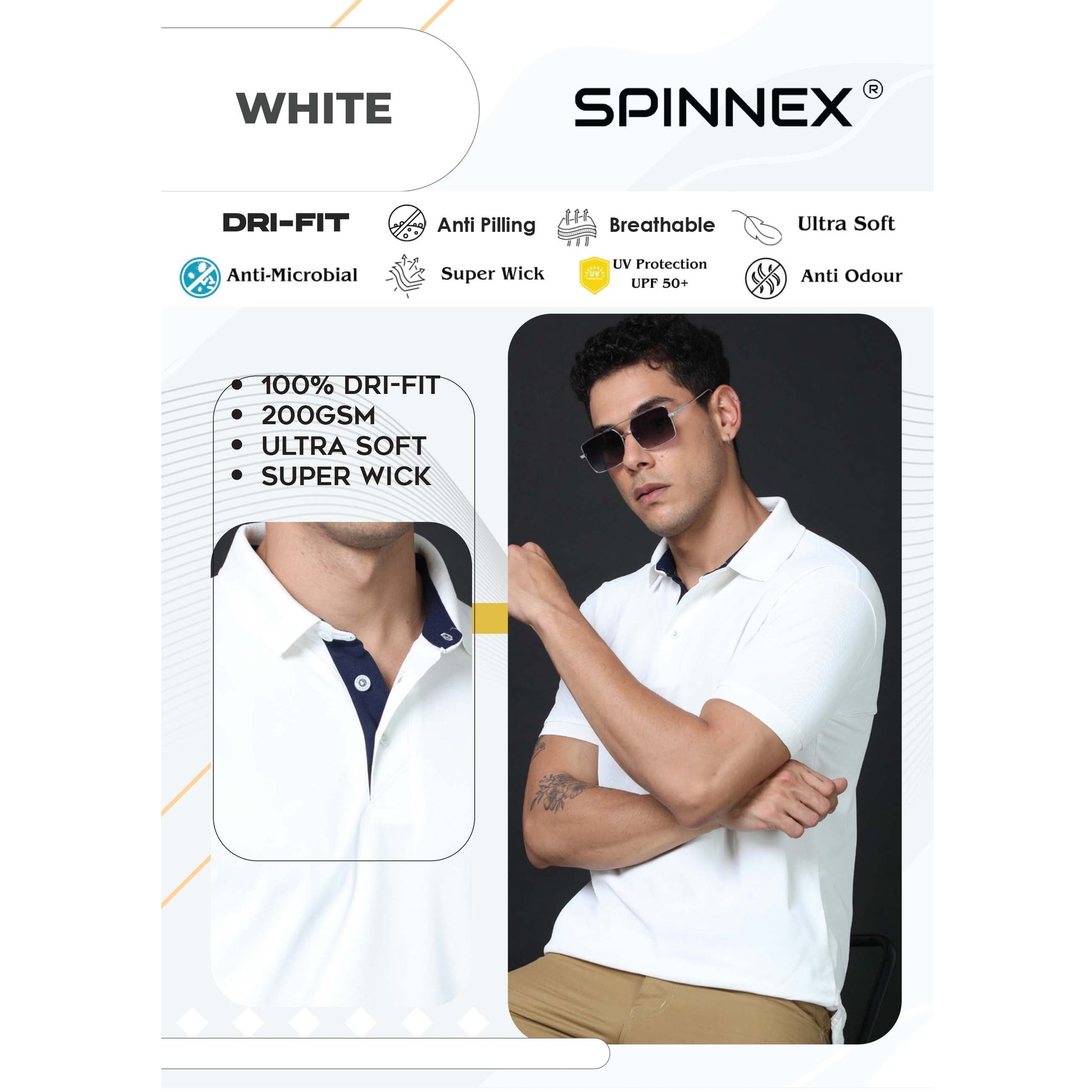 Spinnex Dry Fit Polo MARSH Corporate gifts