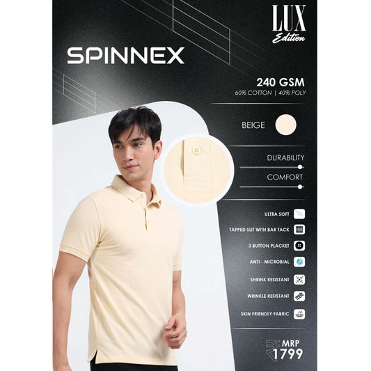 Spinnex Lux Edition Polo T Shirt MARSH Corporate gifts