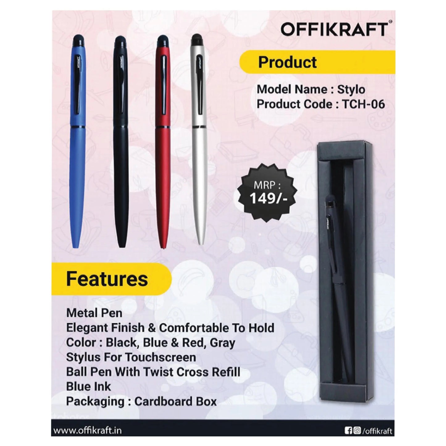 OFFIKRAFT - STYLO - TCH 06 MARSH Corporate gifts