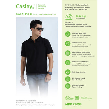 Caslay Sweat Polo