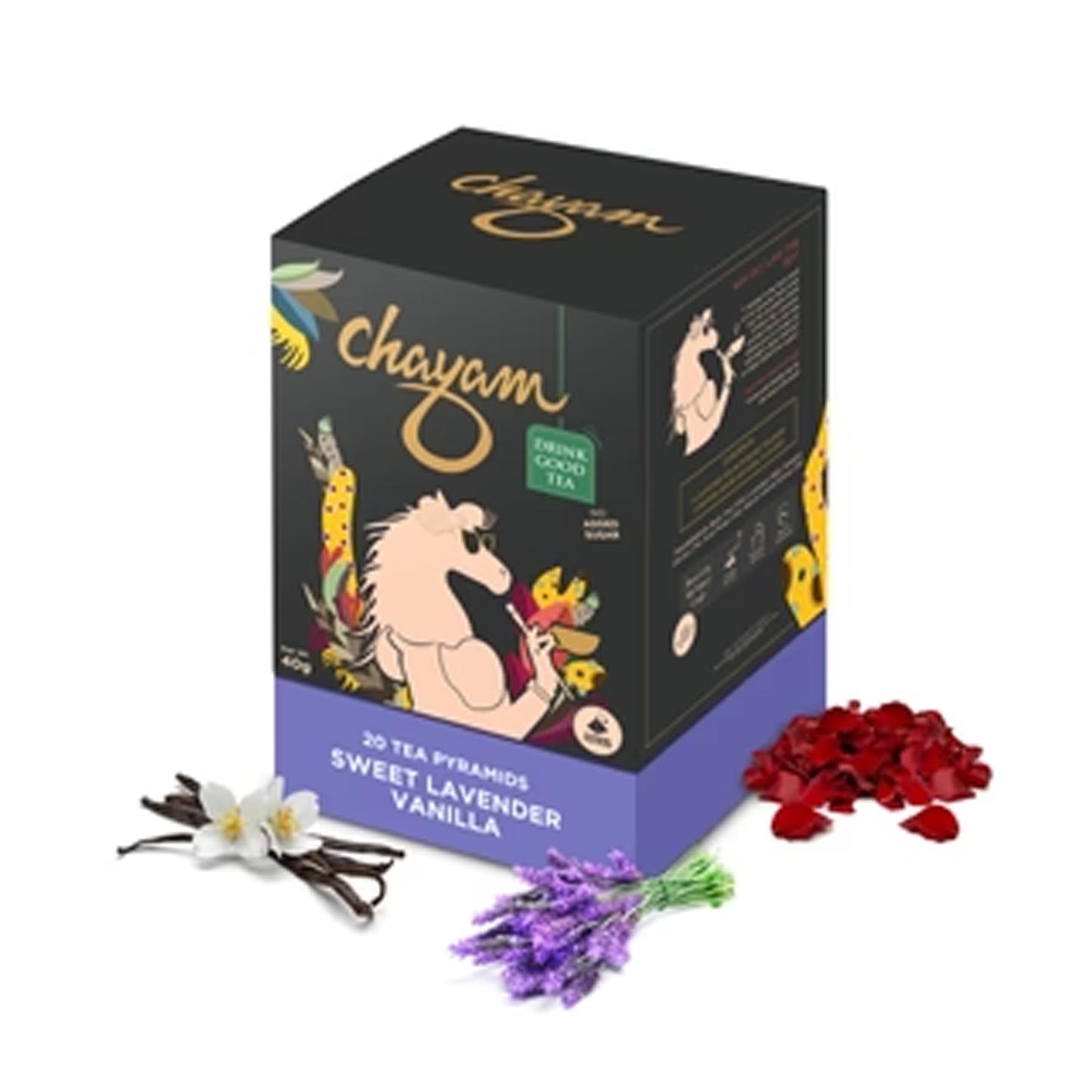 CHAYAM - SWEET LAVENDER VANILLA  - TEA BAG MARSH Corporate gifts